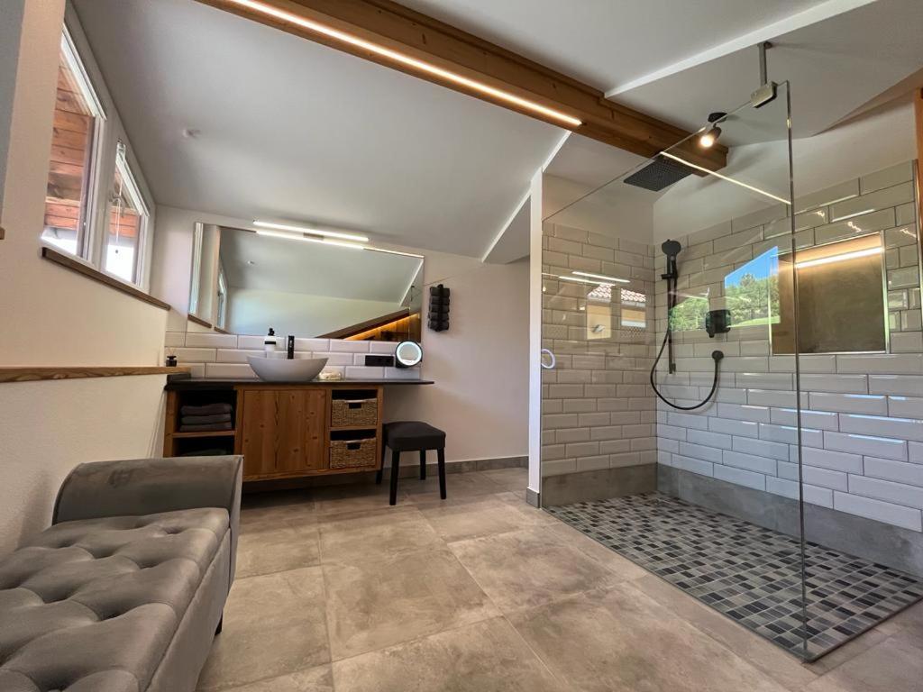Bauernhof-Loft Edtgut Lejlighed Guggenthal Eksteriør billede
